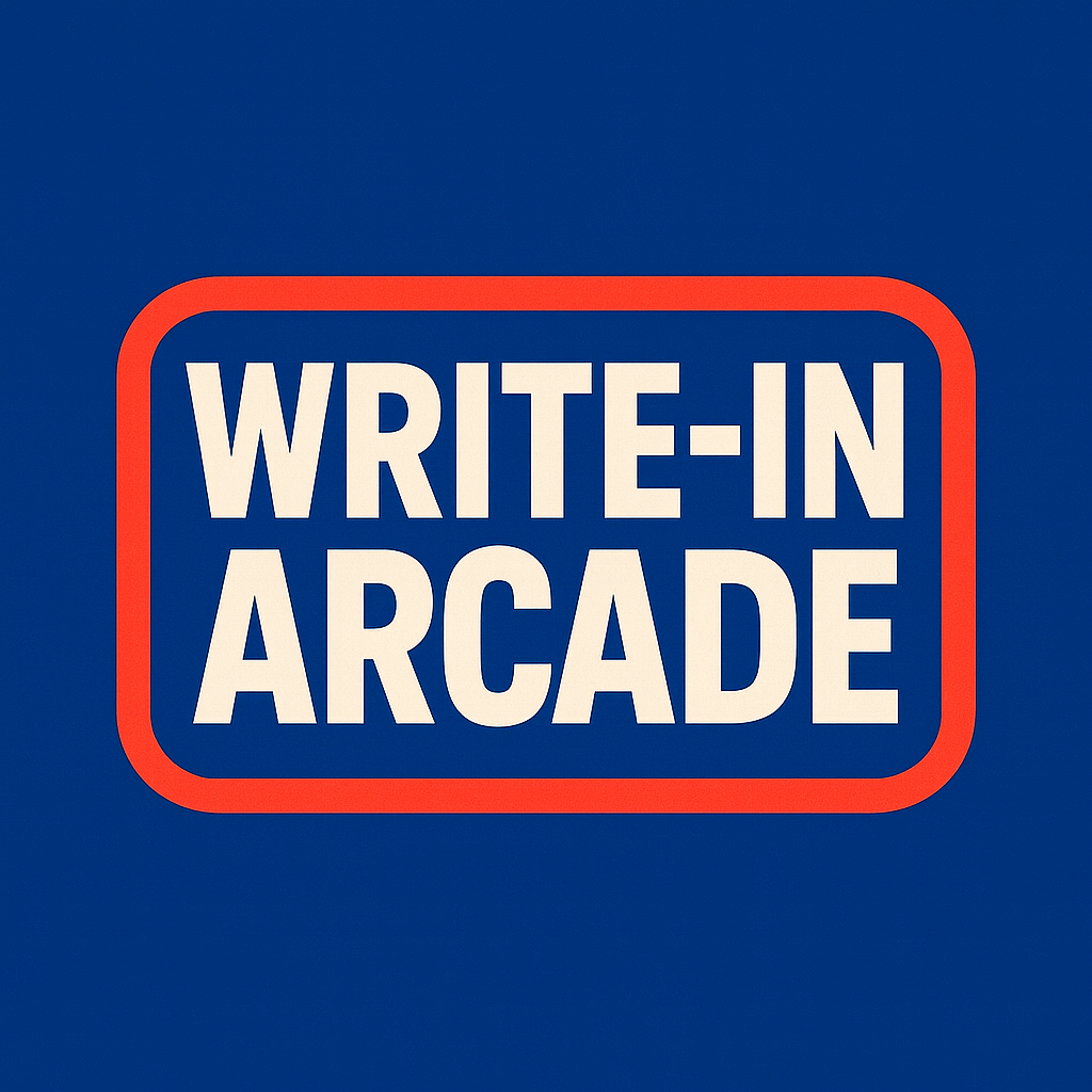 Write-In Arcade Logo